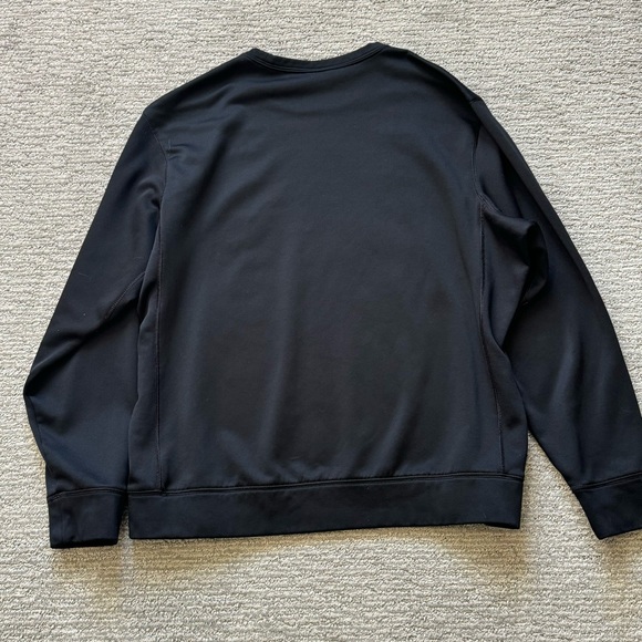 Nike Stanford Football Therma Fit Black Scuba Sweatshirt Size L - Picture 3 of 8
